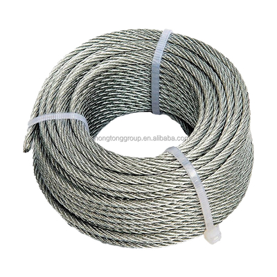 Χωρίς κράμα 1x7 Διαμέτρου ASTM A 475 Υψηλής τέντωσης Ζυγισμένο 7 σύρματος 0,33mm ατσάλινη ράβδος Ζυγισμένο σύρματος ατσάλινου