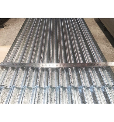4ft x 8ft κυματοειδής γαλβανισμένο χαλύβδινο φύλλο μικρός κορμός γαλβανισμένος κυματοειδής δίσκος μηδέν.ελάχιστο.Κανονική μεγάλη σπάνγκελ