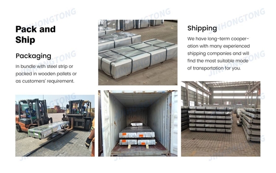 SGCH βαθμός 5mm πάχος Custom Hot Dip Zinc Coated CGI κυματοειδής γαλβανισμένο χάλυβα οροφή φύλλο κεραμίδιο για το μέγεθος / πάχος