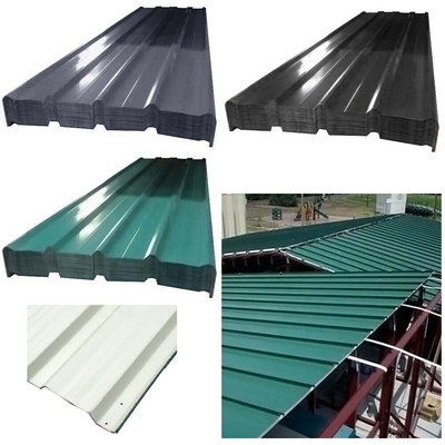 AISI/ASTM/JIS/EN/GB Standard Ppgl Χρωματικά επικαλυμμένα γαλβανισμένα χαλύβδινα φύλλα οροφής για εξατομικευμένες οροφές πλάτους γκρι χρώματος