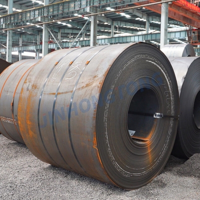 1000-2200mm πλάτος JIS πιστοποιημένο S45C δευτερογενές θερμά ελαστικό χαλύβδινο φύλλο σε τροχιά