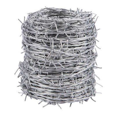 Ασφάλεια από ανθρακικό χάλυβα CBT65 BTO30 BTO-22 Roll Concertina Double Strand Razor Blade Barbed Wire για ανθεκτικό φράχτη
