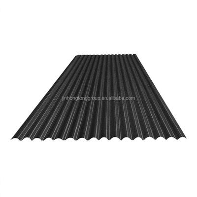 1340*420mm Αντι-διάβρωση AZ 150g πέτρα επικαλυμμένα μεταλλικά κεραμίδια στέγης με εξατομικευμένα χρώματα κατασκευασμένα