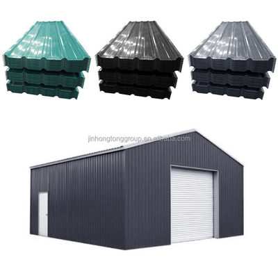 1400-1799mm μήκος PPGI φύλλα στέγης 0,13 πάχος με 20-275g/m2 Ζινκ επίστρωση και χρώμα επικαλυμμένο κυματοειδές χάλυβα