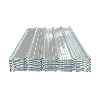 Χονδρεμπόρος Dx51D/Dx52D/Dx53D/DX54D/S250GD/S350GD/S550GD PVC Αλουζίνιο κυματοειδή φύλλα οροφής με 55% περιεκτικότητα σε αλουμίνιο