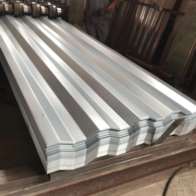 Χονδρεμπόρος Dx51D/Dx52D/Dx53D/DX54D/S250GD/S350GD/S550GD PVC Αλουζίνιο κυματοειδή φύλλα οροφής με 55% περιεκτικότητα σε αλουμίνιο