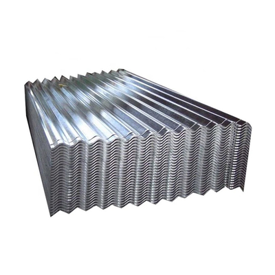 Πρότυπο ASTM 0.12-0.8mm πάχος Χτίσιμο υλικών προσαρμογή Dx51d Dx52d Dx53d Ζυγισμένο Galvalume Αλουμίνιο κυματοειδή φύλλο οροφής