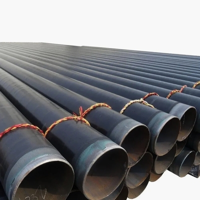 100mm 120mm Erw συγκολλημένος μαύρος στρογγυλός σωλήνας χάλυβα Διορατικότητα ± 1% σχήμα τμήματος Στρογγυλός A312 A53 Χάλυβα άνθρακα συγκολλημένος σωλήνας