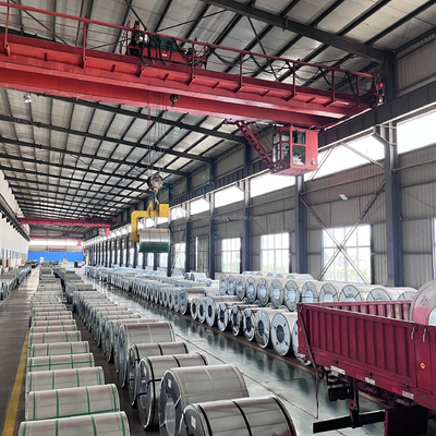 3-8 τόνοι βάρος κυλίνδρου Aluzinc Galvalume Steel Plate Coil SGCC Galvalume Steel Coil για την κατασκευή σωλήνων από χάλυβα Shandong