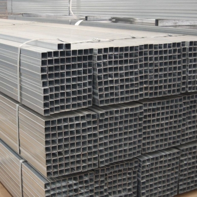 Τετράγωνοι σωλήνες Πρότυπο EN GB AiSi ASTM DIN JIS Dx51d Dx53D Ζυγισμένος σιδηρούνς συγκολλημένος σωλήνας λεπτού τοιχώματος Ζυγισμένος σωλήνας χάλυβα