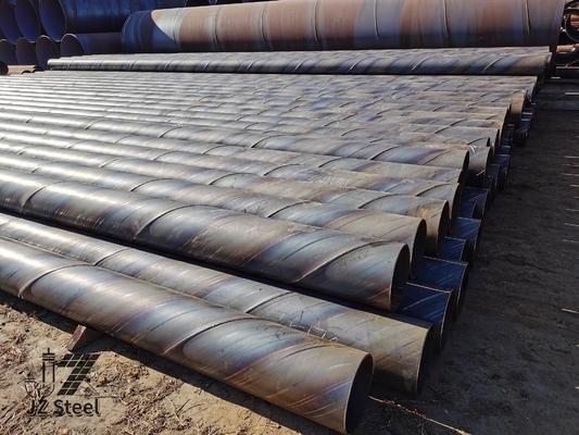 Τύπος ατσάλινου σωλήνα θερμής έλασης ASTM Standard A252 A139 βαθμού σπειροειδούς συγκόλλησης για πετρέλαιο και φυσικό αέριο