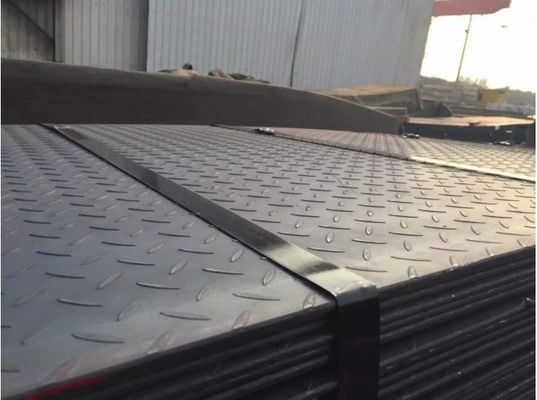Διάστημα 2-12m ή όπως απαιτείται ASTM A1080 A366 Χαμηλή ήπια άνθρακα ελεγχόμενη πλάκα χάλυβα 3mm Steel Checker Plate για το κτίριο