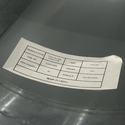 Υπηρεσιακό κτίριο θερμό βουτηγμένο ASTM A527 3mm παχύ χάλυβα Z30 Z275 Ζυθοποιημένη πλάκα χάλυβα για διακοσμητικά υλικά
