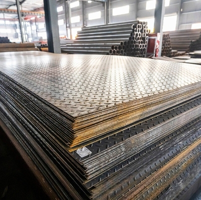12 mm παχιά S235JR Σιδηρουργική πλάκα με εμβολιασμένη επιφάνεια