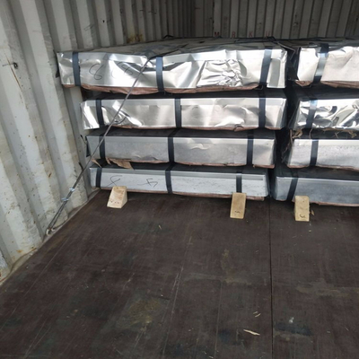 Z30-Z40 Επιχρισμός PPGI Χρωματιστή επένδυση CGI κυματισμένη / κυματισμένη γαλβανισμένη σιδήρου / χάλυβα φύλλα στέγης / πλακάκια για τις απαιτήσεις του πελάτη σας