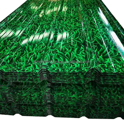 SGCC/SGCD/SGCE/DX51D/DX52D/S250GD/S280GD/S350GD/G550/SPCC Ζυγισμένο με ψευδάργυρο προχρωματισμένο χαλύβδινο φύλλο οροφής για κατασκευές