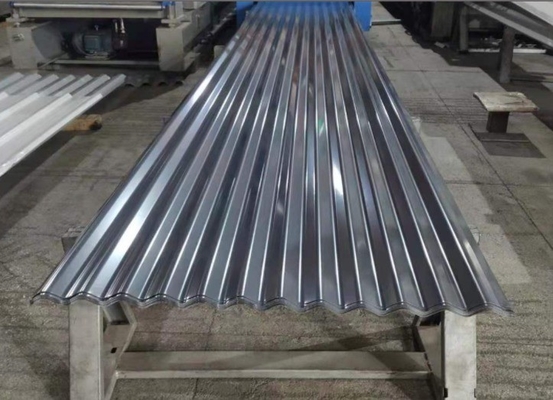 2001-3600mm μήκος κυματοειδής πολυανθρακικό φύλλο για διαφανή οροφικά πάνελ ISO9001 πιστοποιημένο κυματοειδές γαλβανισμένο χάλυβα