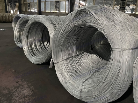 10 τόνους Ζινκ Wire Rod Hot Dip Galvanized Steel Galvanized Gi Iron 2mm Electro Galvanized Binding Wire για την απόδοση