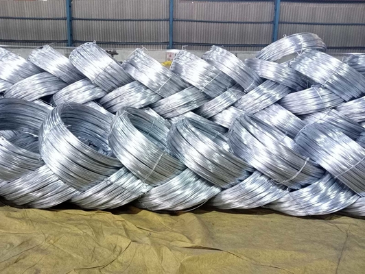 10 τόνους Ζινκ Wire Rod Hot Dip Galvanized Steel Galvanized Gi Iron 2mm Electro Galvanized Binding Wire για την απόδοση