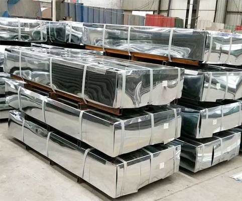 ±1% ανοχή PPGI Coil Wave Tile GI κυματοειδές χαλύβδινο φύλλο για προχρωματισμένο γαλβανισμένο σιδερένιο φύλλο οροφής