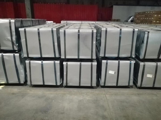 ±1% ανοχή PPGI Coil Wave Tile GI κυματοειδές χαλύβδινο φύλλο για προχρωματισμένο γαλβανισμένο σιδερένιο φύλλο οροφής