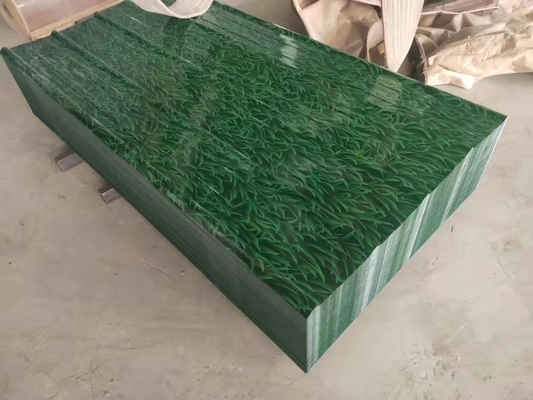 ±1% ανοχή PPGI Coil Wave Tile GI κυματοειδές χαλύβδινο φύλλο για προχρωματισμένο γαλβανισμένο σιδερένιο φύλλο οροφής