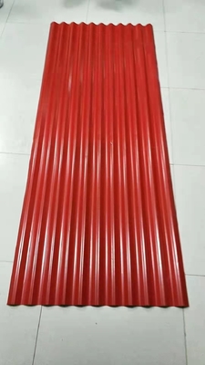 Τυποποιημένη συσκευασία Dx51d DX52d Z AZ30 Z275 Ζυθοποιημένο χαλύβδινο φύλλο για την οροφή Dx53D Z150 24 μεγέθους 28 μεταλλικό φύλλο για την οροφή