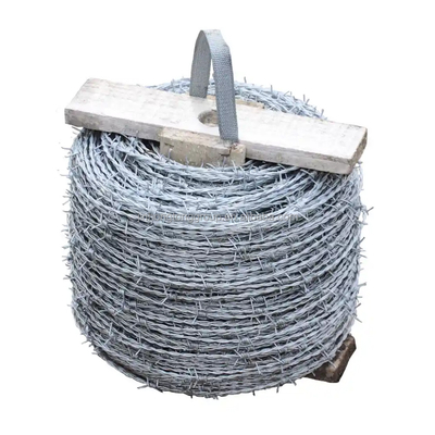 1.4mm-2.6mm Cross Razor Galvanized Barbed Wire Farm Fence 500M 20Kg Per Roll Razor Type Wire Gauge 1.4mm-2.6mm Χρησιμοποιείται για την κατασκευή σιδηροτροχικών πλέκων.