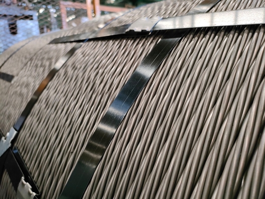 Βάρος τροχιάς 10kg-800kgs/τροχιά 6x36 6x19 Winch Crane Hoisting Wire Rope Steel Custom Galvanized Carbon Steel CCS Ελεύθερη κοπή