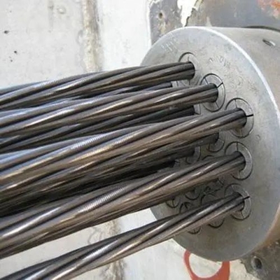 Βάρος τροχιάς 10kg-800kgs/τροχιά 6x36 6x19 Winch Crane Hoisting Wire Rope Steel Custom Galvanized Carbon Steel CCS Ελεύθερη κοπή