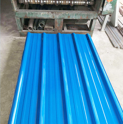 Καλύτερο φύλλο στέγης Q235 PPGI 14 Gauge Aluzinc Coil κυματοειδές φύλλο στέγης με πλάτος 1000-1220mm και πρότυπο ASTM