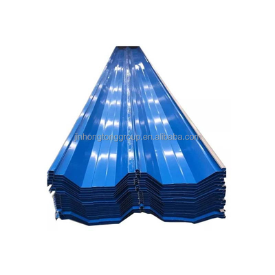 1000-1220mm πλάτος 0,15mm κυματοειδής χαλύβδινα φύλλα οροφής μετάλλου PPGI PPGL χρωματιστή επικάλυψη φύλλα οροφής με πιστοποιητικό ISO9001