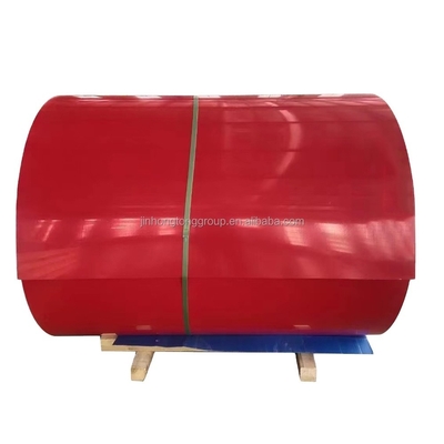 πλάτος 700-1500 Ppgi χρώμα επικαλυμμένο 150 Gsm αλουζίνκι Ppgi Ral 9012 0,55 mm εξατομικευμένο κυλίνδριο κυλίνδρου χάλυβα πλάκα χάλυβα κυλίνδρους στέγη