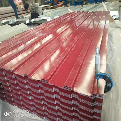 Σάντονγκ JHT 0,12-0,13mm PPGI Ατσάλινη περιέλιξη DX51D DX52D DX53D Χρωματικά επικαλυμμένη γαλβανισμένη ατσάλινη περιέλιξη με ανοχή πλάτους /-1mm