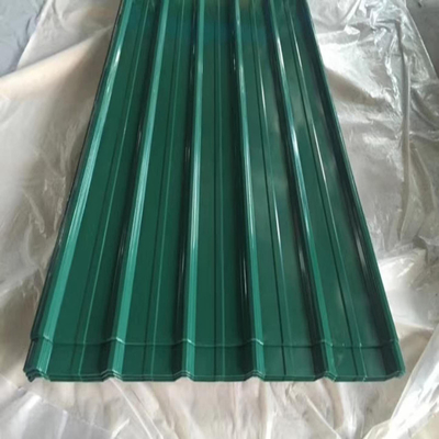20-275g/m2 Ζινκ επικαλυμμένα 5mm Ζυθοποιημένα κυματοειδή φύλλα οροφής Ιδανικά για θερμοκήπια και ανθεκτική απόδοση