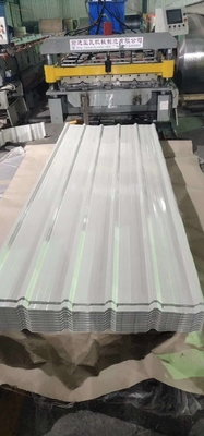 26 Gauge Blue Color Coated Prepainted Cold Rolled Metal Corrugated Steel Roofing Sheet Κατάλληλο για διάφορες εφαρμογές