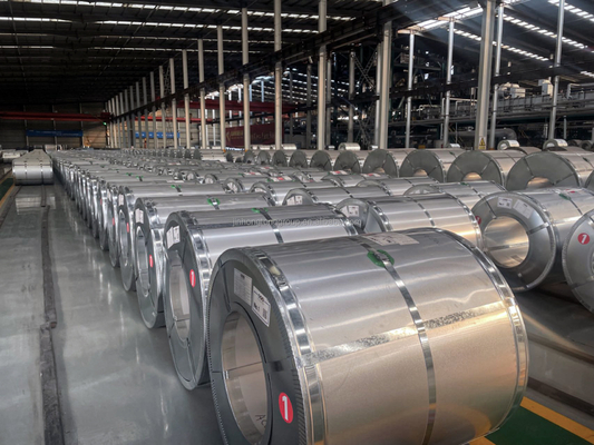 Μη λαδιωμένο μηδενικό σπόνγκελ Galvalume GI Steel Coil Dx51D Dx52D Dx53D Hot Roll