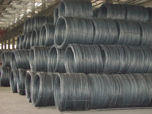 Τραβηγμένο σύρμα Q195 Nail Making Steel Wire για κατασκευαστικά υλικά Low Carbon Iron Wire Rod In Coil