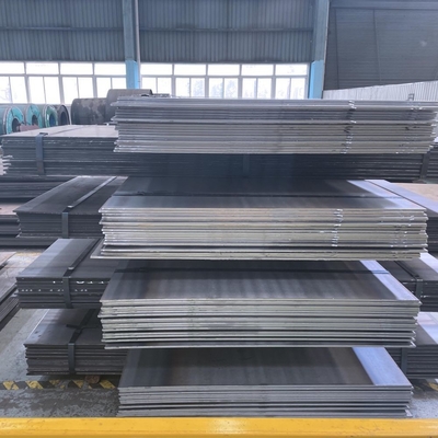 Μη κράμα ASTM A36 SS400 Ζεστή έλαση πλάκας κυματοειδούς μετάλλου SAE 1006 MS HR φύλλο χάλυβα άνθρακα