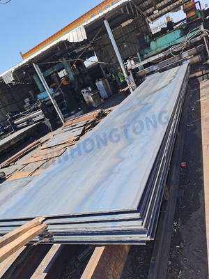 ISO9001 Πιστοποιημένο Μεγάλο Αποθεματικό Q355 SS400 Q195 Πλάκα Χάλυβα άνθρακα για την κατασκευή και την κατασκευή σωλήνων