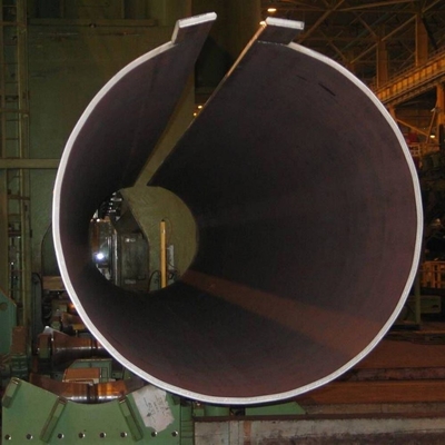 6&quot; Εξωτερική διάμετρος Ζεστό τυλιγμένο ASTM A53 GR Μαύρο αδιάβροχο σωλήνα από χάλυβα άνθρακα 4 mm Μονάδα τοιχώματος 6M μήκος για περιβλήματα τρυπών