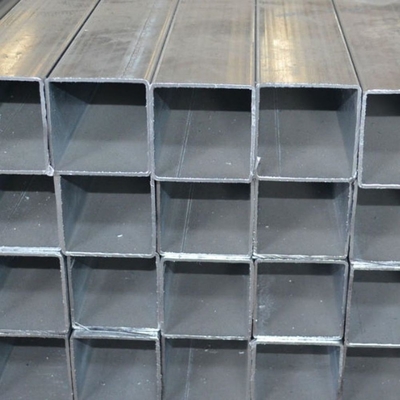 40*40 60*60mm Hot Cold Rolled Rectangular Galvanized Steel Tube Welded Construction for Structure Materials Μαύρο σιδερένιο σωλήνα