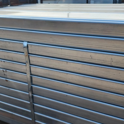 40*40 60*60mm Hot Cold Rolled Rectangular Galvanized Steel Tube Welded Construction for Structure Materials Μαύρο σιδερένιο σωλήνα