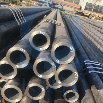 Προσαρμοσμένο πάχος 6m μήκος ASTM A53 Seamless Carbon Steel Pipe P235GH Σωλήνες Τελικής Σωλήνης Μπίβλος Μαύρο ζωγραφισμένο 4'' Σωλήνες χάλυβα