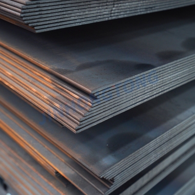 Δέρμα Πέρα Ναι ASTM A572 Grade 50 Πλάκα χάλυβα Ζεστή έλαση Ελαφρού χάλυβα Πλάκα άνθρακα Σίδηρο φύλλο μετάλλου για οικοδομικό υλικό