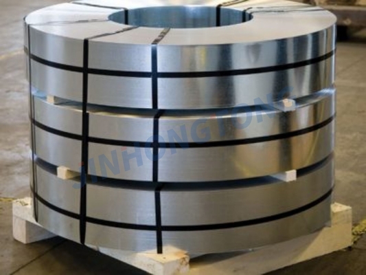 JIS ASTM DX51D SGCC Ζεστή βύθιση/κρύο έλαση Ζυθοποιημένη ταινία περιτυλίγματος χάλυβα για επεξεργασία πλάτος 20-1500 ανοχή ±1%
