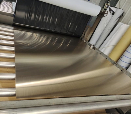 ASTM A240 Πλάκα από ανοξείδωτο χάλυβα 201 304 316 316L 409 Ψυχρά κυλούμενα θερμά κυλούμενα με πλάτος 20 mm-1500 mm και επιφάνεια BA