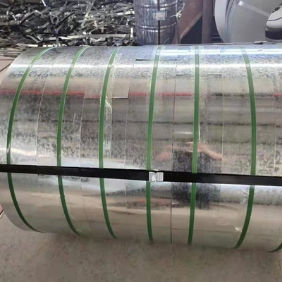 Κανονικό Spangle Zero Spangle DX51D Z70 Ζεστό βουτηγμένο επικαλυμμένο με ψευδάργυρο Gi Ζυθοποιημένη ταινία χάλυβα ρολό/τροχιά για υλικό οροφής