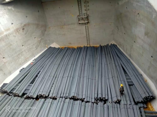 HRB400 HRB500 ASTM A615 A400C A500C A600C Διαμορφωμένη ράβδος χάλυβα για περιτυλίγματα κατασκευής Τεχνική