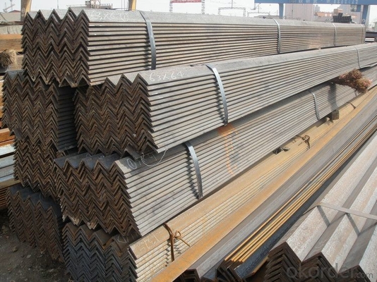 Μη συγκολλημένα ζεστά κυλούμενα ASTM A36 A53 Q235 Q345 Ίση άμοιρη γωνιακή ράβδος L V σχήμα γωνιακή ράβδος σιδήρου για δομικά υλικά